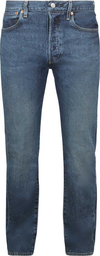 Levi's 501 Broek Mid Blauw CYM - Maat W 33 - L 34 - Heren - Jeans