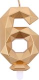Kaars Diamond Gold Nr. 6