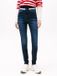 Tommy Jeans NORA MD SKN CH1269 Skinny Jeans Vrouwen Blauw Denim