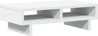vidaXL Monitorstandaard 50x27x15 cm bewerkt hout wit