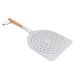 ZiiPa Geperforeerde Pizzaschep - Aluminium - 65 x 30,5 cm