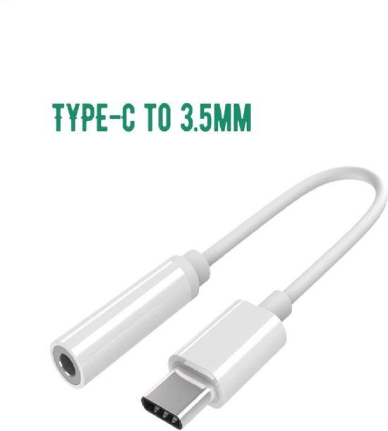 Ascromy Audio Oortelefoon Adapter TYPE-C NAAR 3.5mm Hoofdtelefoon USB-C Converter