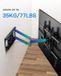 Markenlos Platte en Gebogen TV's, TV Wall Mount 32-70 Inch
