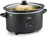 OEM Slowcooker 6 liter, keramische binnenpot, touchscreen, 24-uurs timer, ontdooifunctie