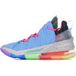 Nike Lebron Xviii "best 10-18" Chaussures de basketball pour homme Bleu universitaire/Or métallique