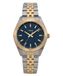 Timex Legacy Celestial 36 mm kwartshorloge voor dames, tweekleurig bandje van roestvrij staal en blauwe wijzerplaat, TW2Y20200