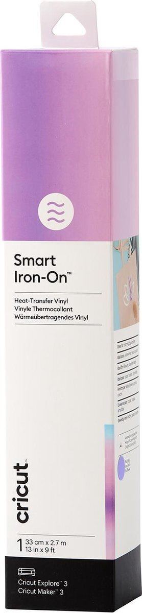 CRICUT Smart Iron-on 33x273cm 1 sheet (Holographic Blue)