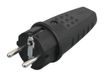 IP44 waterdichte rechte stekker, 16 A