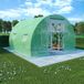 Wan GmbH Serre en Métal sur Sol avec Fondations 6m² - Serre de Jardin pour Légumes et Plantes