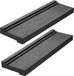 2 brosses de dépoussiérage à lamelles, racloir universel pour sols en vinyle, racloir à 3 bords différents pour sols à lamelles, plancher composite, set de brosses de sol légères