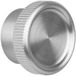 Viefe BOTO Bouton de meuble Aluminium aspect acier inoxydable Ø 45 mm