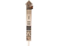Lifetime Garden insectenhotel - hout - 160 x 14,5 x 10 cm - op paal