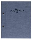 A5 Lacor A5 Menu Holder Sandro Collection 170x235mm Blue
