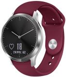 By Qubix Qubix - Sportbandje - Maat: Large - Bordeaux - Geschikt voor Huawei Watch 5 - 42mm