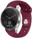 By Qubix Qubix - Sportbandje - Maat: Large - Bordeaux - Geschikt voor Huawei Watch 5 - 42mm