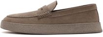DERIMOD Instappers Leren Casual Beige Maat 42