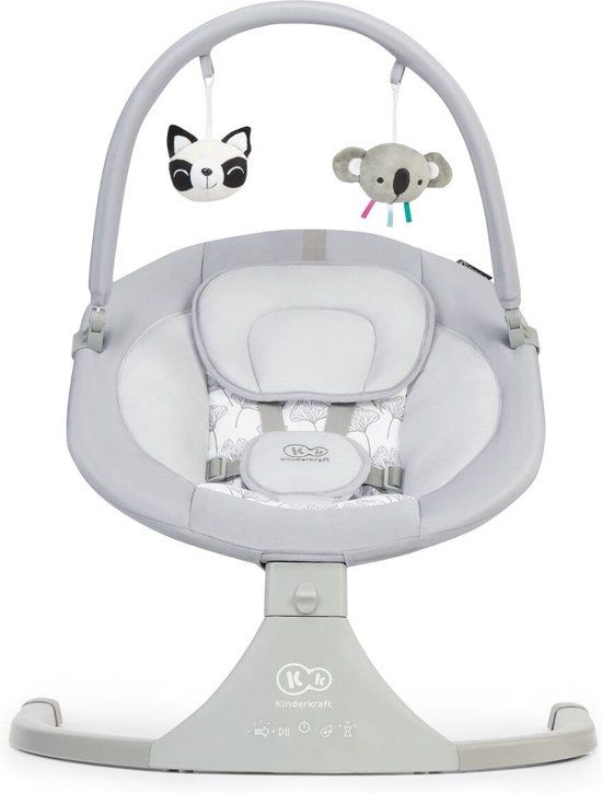 Kinderkraft LULI Elektrische Wipstoeltje - Grijs