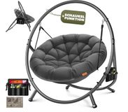 150 kg KESSER Hangstoel met frame Bali hangschommel