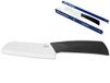 Officine Sandard Santokumes met keramische lemmet, lengte 12,5 cm