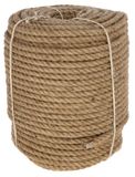 Kerbl Jute Rope, Activity Material for Pigs, Natural Material, Ø 10 mm, 220 m Roll, Organic, Biodegradable, Rich in Fiber
