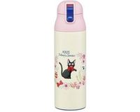 Skater Ghibli - Kiki's Vliegende Koeriersdienst - Jiji Bloemenkrans Thermosfles 500ml