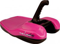 Nijdam Snowhoover Slee - Zitslee opvouwbaar - Mountain Cherry - Roze
