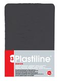 Plastiline 7955T - Plaat Plastiline - Boetseerklei, Hoge Precisie - Boetseren, Beeldhouwen, Gieten - Hardheid 3 (medium) - 750 g - Zwart - Gemaakt in Frankrijk