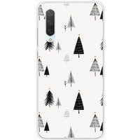 Xiaomi Mi 9 Lite Beschermende Siliconen Case - Elegante Dennenboom