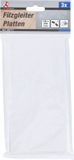 BGS Do it yourself BGS Viltglijder - platen - wit - 100 x 200 mm - 3 delig