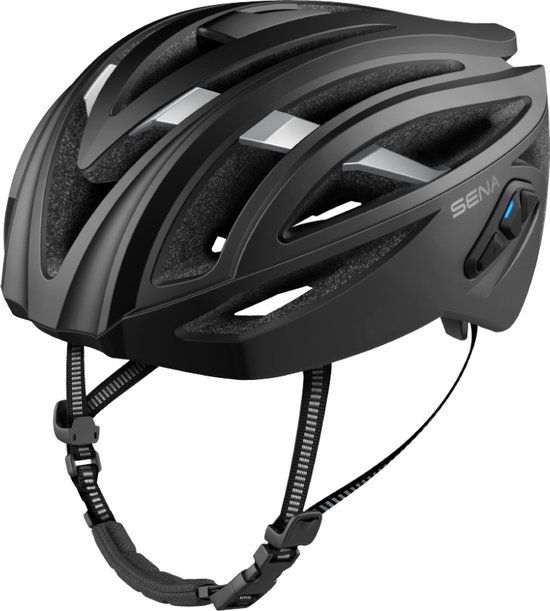 Sena R2 Smart Cycling Helm - Zwart - Maat M