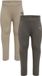 Hummel Hmlmini 2-Pack Tights Unisex Kinderen Maat 56 Katoen/Elastaan Dark Gull Gray/Vintage Khaki