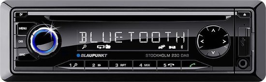 Blaupunkt Stockholm 230 DAB 200W Bluetooth Zwart autoradio