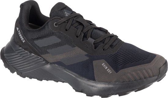 adidas TERREX Soulstride RAIN.RDY Trail Running Schoenen - Unisex - Zwart - Maat 47 1/3