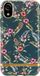 Richmond & Finch Emerald Blossom - Gold details for iPhone XR coloré