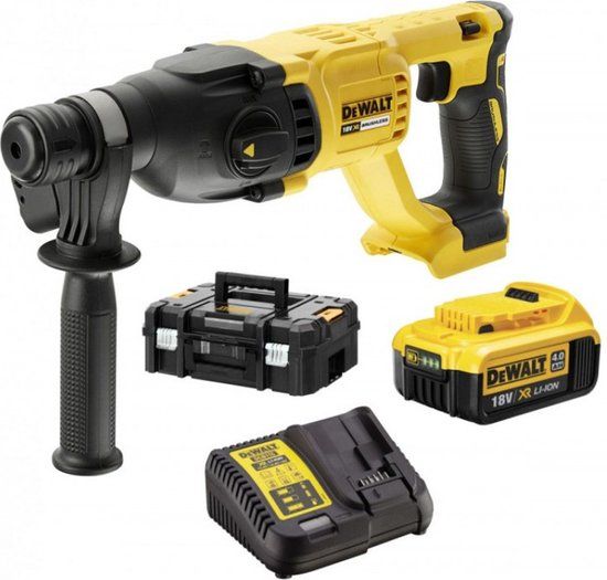 DEWALT DCH133M1-QW SDS+ Accu Combihamer 18V - 4.0Ah - Incl. Koffer