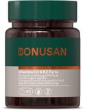 BONUSAN Vitamine D3 & K2 Forte – 60 Softgels