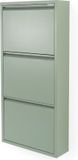 Spinder Design BILLY 3 Schoenenkast - Dusty Green | Metaal | 6 paar schoenen