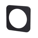 Wandbord Aluminium Zwart