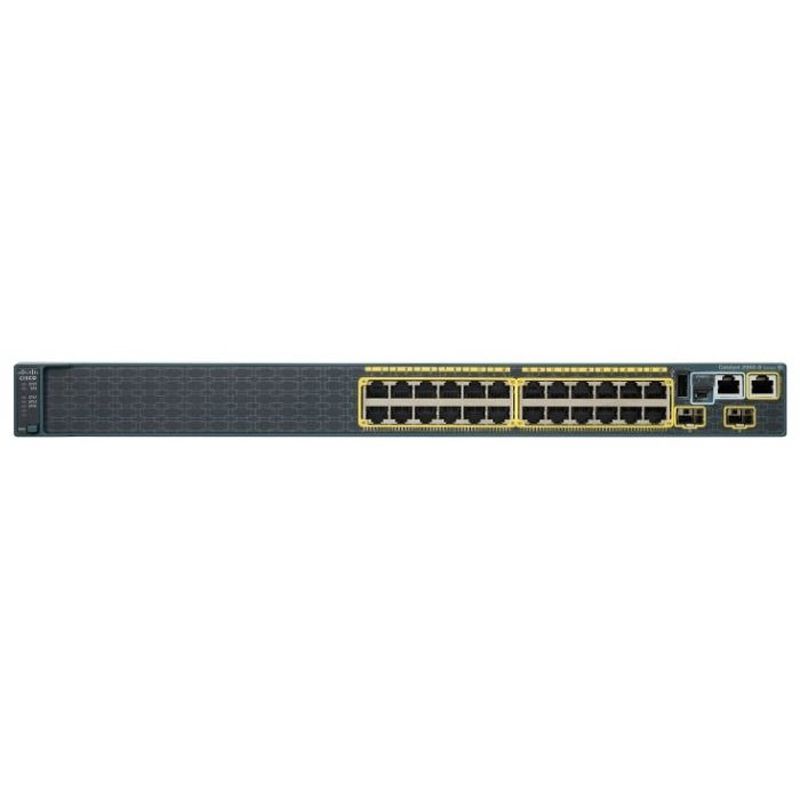 Cisco WS-C2960S-F24TS-S - Netwerk switch - Zwart