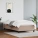 Maison Exclusive Lit double exclusif - Structure de lit sans matelas, couleur cappuccino, 100x200 cm, revêtement en similicuir
