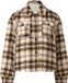 s.Oliver Veste d'intérieur beige, à carreaux, femme, taille 40