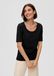 s.Oliver - femme - T-shirt en jersey à col rond
