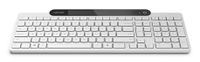 Lenovo 800 Zelfopladend Bluetooth-toetsenbord (wit) - QWERTY (VS Internationaal)