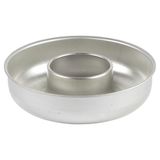 Gobel Savarin Diepgestempelde cilindervorm, ijzer, grijs, 24 cm