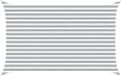 vidaXL Zonneschaduw Lichtgrijs en wit 4 x 2,5 m 100% Polyester Oxford