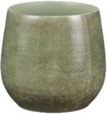 Mica Decorations Oliver Pot rond Vert - 22 x 24 cm - 8718861719017