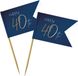 Folat Party Products Folat Prikkers Elegant True Blue 40 Jaar - 36 stuks