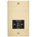 Knightsbridge FP8900BB geborsteld messing FPAV8900BB platte plaat 115V/230 V Dual Voltage scheerapparaat Socket Zwart Insert, 230 V