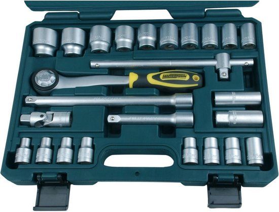 Brüder Mannesmann M29080 Dopsleutelset 25-delig