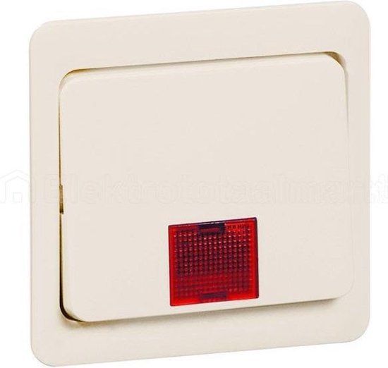 Peha Honeywell Peha Bedieningselement/Centrale Plaat Schakelmateriaal - Crème-wit